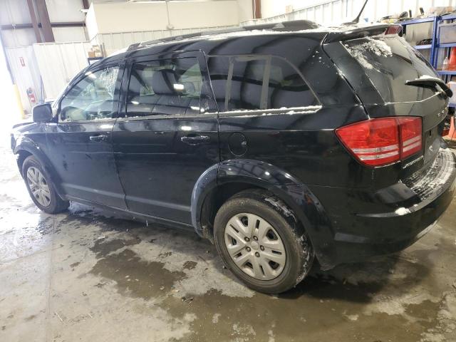 3C4PDCAB9JT384787 - 2018 DODGE JOURNEY SE BLACK photo 2