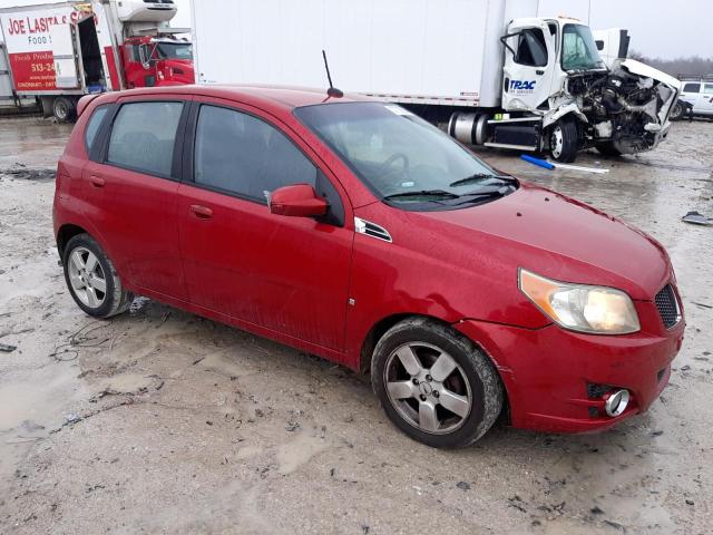 KL2TD66E09B670823 - 2009 PONTIAC G3 RED photo 4