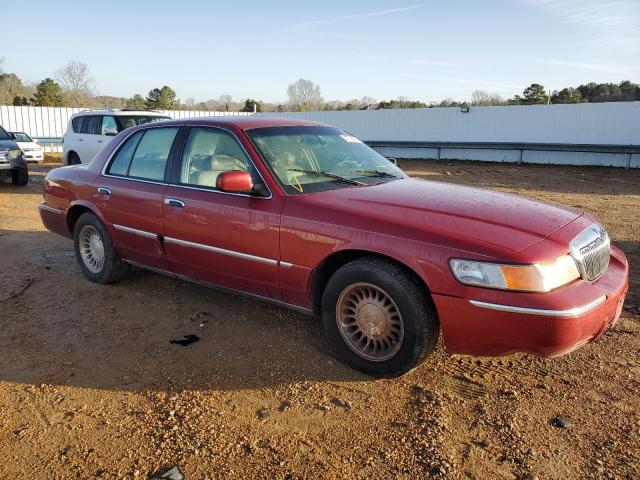 2MEFM75W3YX716326 - 2000 MERCURY GRAND MARQ BURGUNDY photo 4