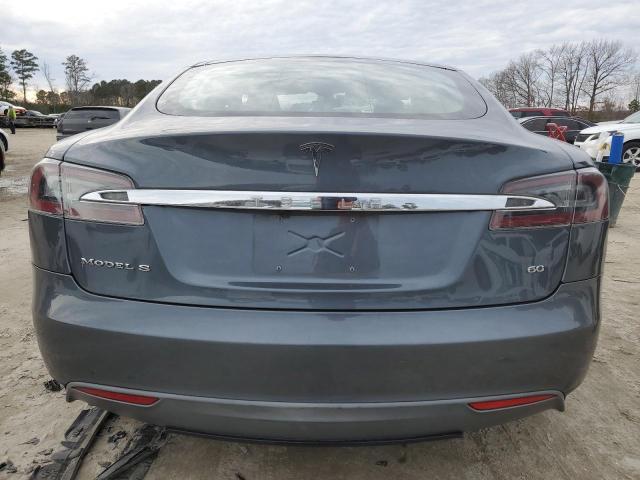 5YJSA1AG1DFP11415 - 2013 TESLA MODEL S GRAY photo 6