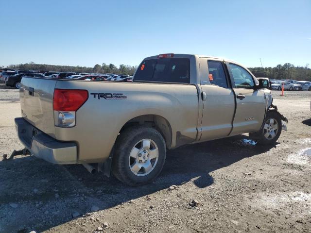 5TBRT54147S451639 - 2007 TOYOTA TUNDRA DOUBLE CAB SR5 GOLD photo 3