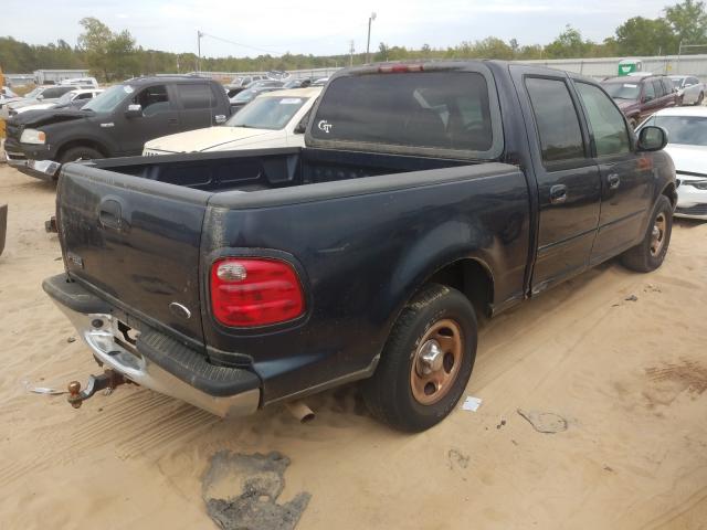 1FTRW07LX1KE90264 - 2001 FORD F-150 SUPERCREW BLUE photo 4