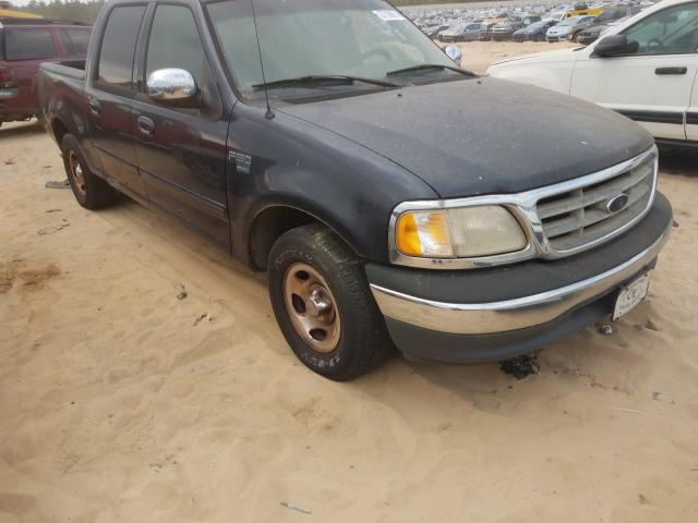 1FTRW07LX1KE90264 - 2001 FORD F-150 SUPERCREW BLUE photo 9