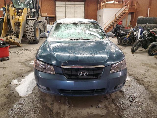 5NPEU46F06H115433 - 2006 HYUNDAI SONATA GLS BLUE photo 5