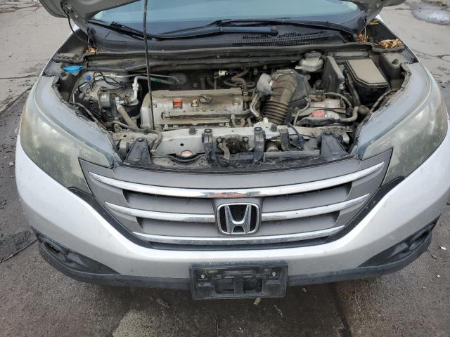 2HKRM4H54DH630471 - 2013 HONDA CR-V EX SILVER photo 12