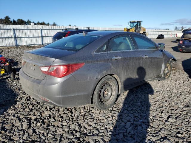 5NPEC4AC5BH246027 - 2011 HYUNDAI SONATA SE GRAY photo 3