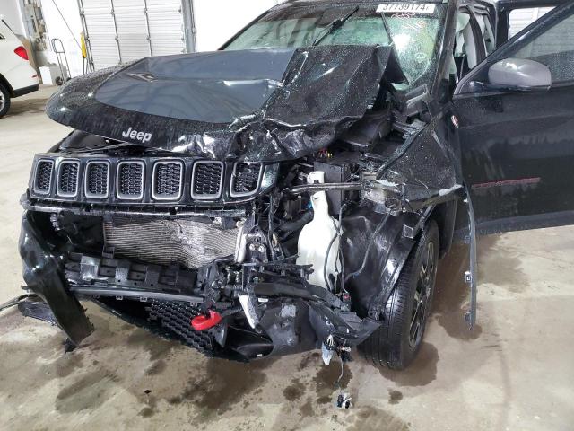 3C4NJDDB2LT207809 - 2020 JEEP COMPASS TRAILHAWK BLACK photo 12