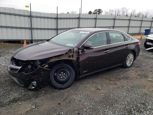 4T1BD1EB7EU032744 - 2014 TOYOTA AVALON HYBRID BURGUNDY photo 1