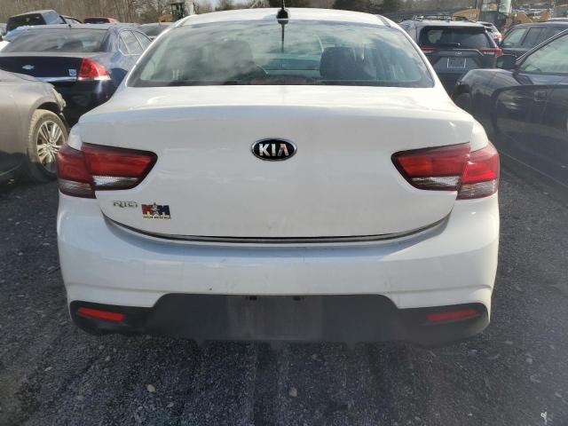 3KPA24AB4JE047949 - 2018 KIA RIO LX WHITE photo 6