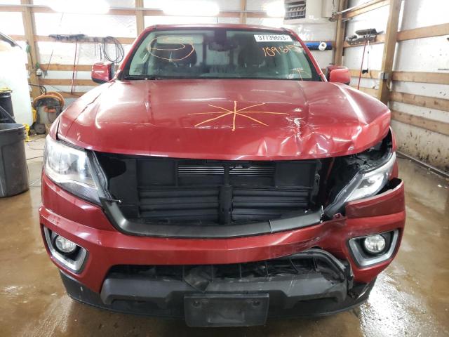 1GCGTDE34G1109615 - 2016 CHEVROLET COLORADO Z71 RED photo 5