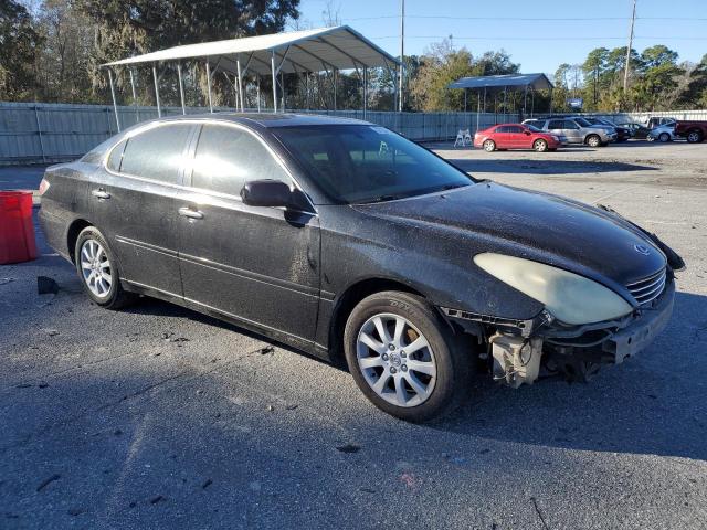 JTHBF30G136000322 - 2003 LEXUS ES 300 BLACK photo 4