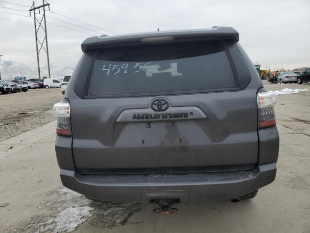 JTEBU5JR4K5665069 - 2019 TOYOTA 4RUNNER SR5 GRAY photo 6