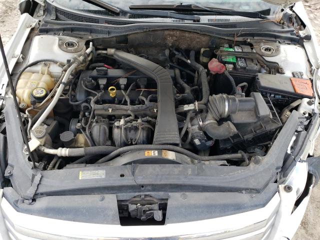 3FAHP07Z08R246728 - 2008 FORD FUSION SE WHITE photo 11