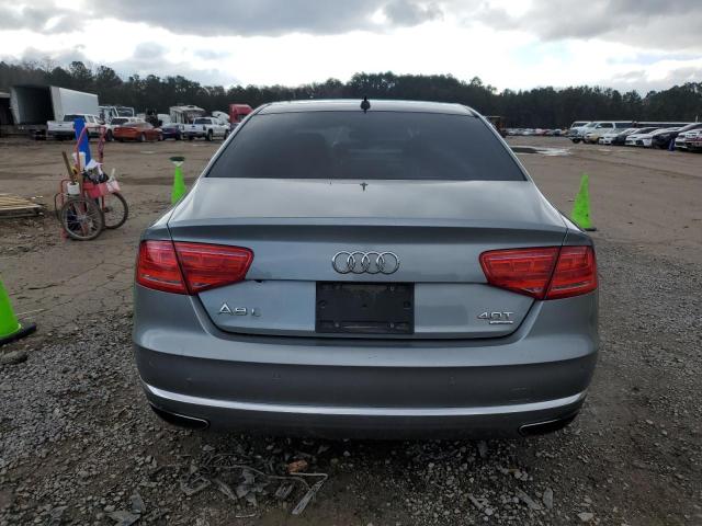 WAUR2AFDXDN019341 - 2013 AUDI A8 L QUATTRO SILVER photo 6