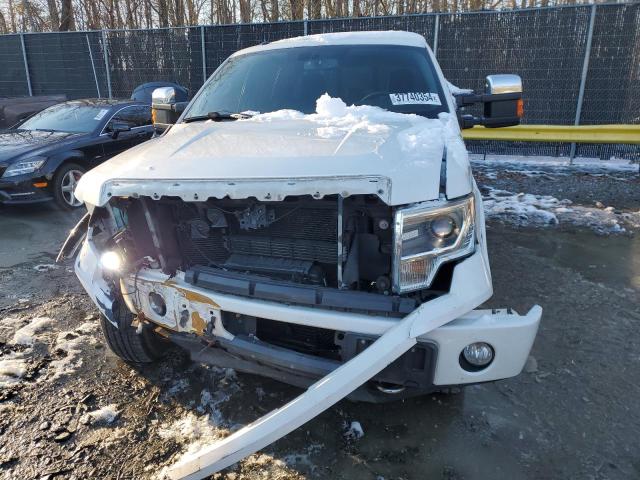 1FTFW1ET5DFD95975 - 2013 FORD F150 SUPERCREW WHITE photo 5