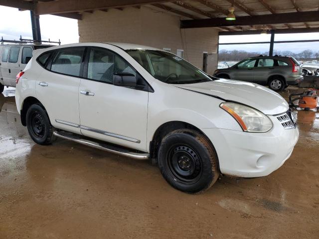 JN8AS5MT5BW163666 - 2011 NISSAN ROGUE S WHITE photo 4