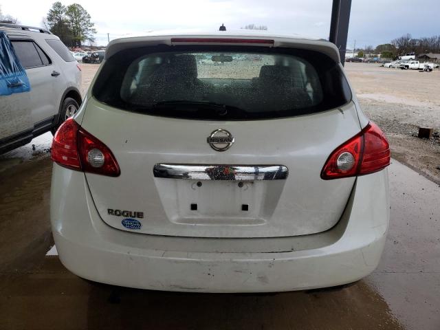 JN8AS5MT5BW163666 - 2011 NISSAN ROGUE S WHITE photo 6