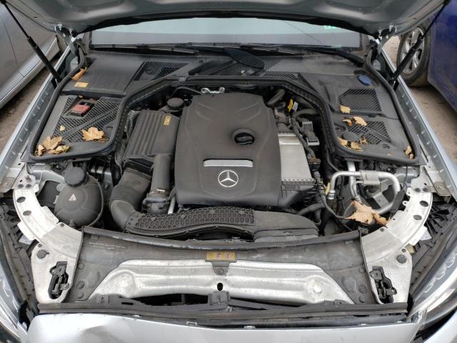 55SWF4KB2FU094762 - 2015 MERCEDES-BENZ C 300 4MAT SILVER photo 11