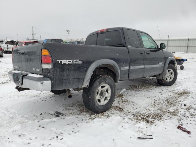 5TBBT4415YS030865 - 2000 TOYOTA TUNDRA ACCESS CAB შავი ფოტო 3