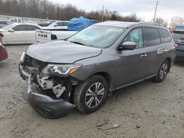 5N1DR2MM4HC633882 - 2017 NISSAN PATHFINDER S GRAY photo 1