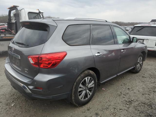 5N1DR2MM4HC633882 - 2017 NISSAN PATHFINDER S GRAY photo 3