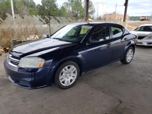 1C3CDZAB1EN189469 - 2014 DODGE AVENGER SE BLUE photo 1