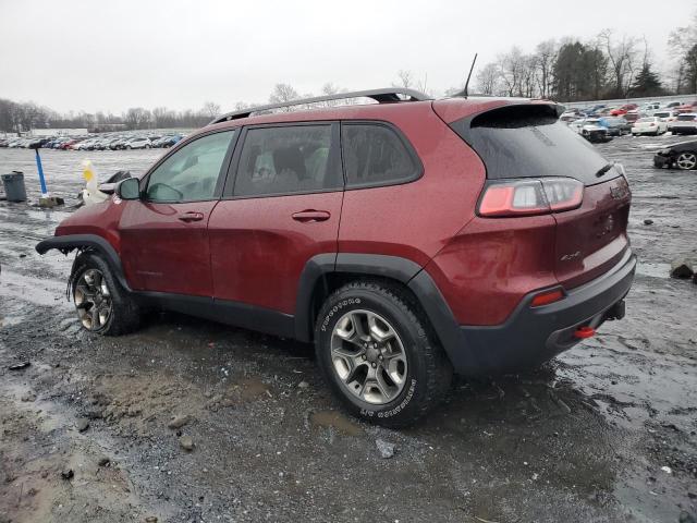 1C4PJMBX3KD148636 - 2019 JEEP CHEROKEE TRAILHAWK RED photo 2