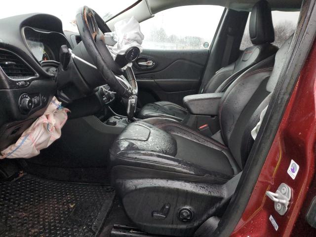 1C4PJMBX3KD148636 - 2019 JEEP CHEROKEE TRAILHAWK RED photo 7