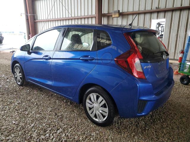 JHMGK5H56GS005173 - 2016 HONDA FIT LX BLUE photo 2