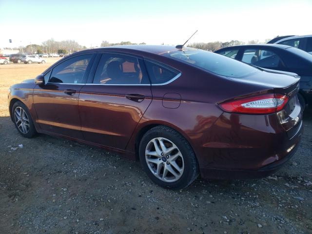 3FA6P0H73GR210454 - 2016 FORD FUSION SE BROWN photo 2