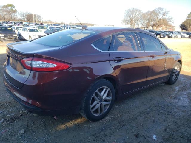 3FA6P0H73GR210454 - 2016 FORD FUSION SE BROWN photo 3