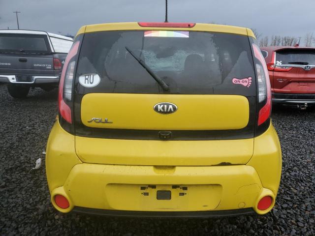 KNDJX3A59E7037333 - 2014 KIA SOUL ! YELLOW photo 6