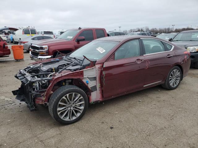 KMHGN4JE0FU062156 - 2015 HYUNDAI GENESIS 3.8L RED photo 1