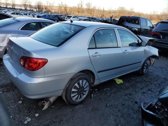 1NXBR32E85Z381486 - 2005 TOYOTA COROLLA CE SILVER photo 3