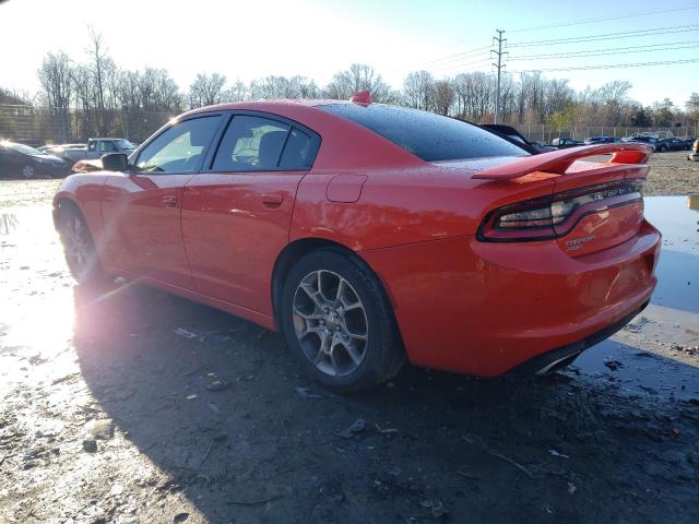 2C3CDXJG5HH505873 - 2017 DODGE CHARGER SXT ORANGE photo 2