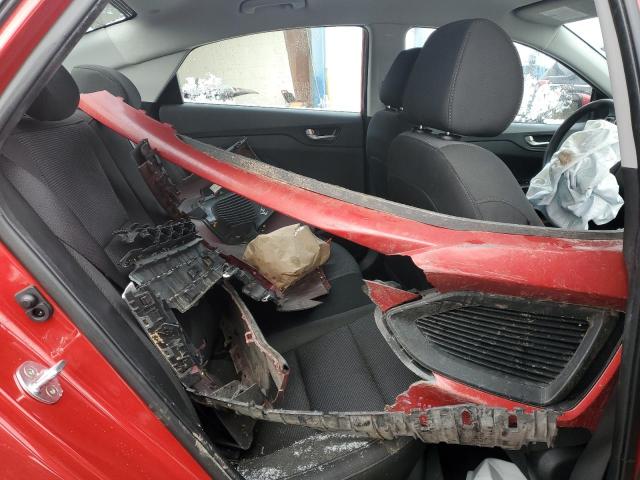 3KPC24A66ME129049 - 2021 HYUNDAI ACCENT SE RED photo 10