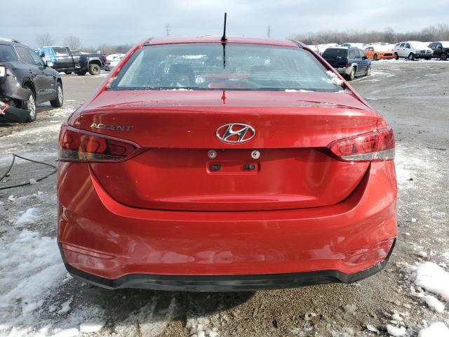 3KPC24A66ME129049 - 2021 HYUNDAI ACCENT SE RED photo 6