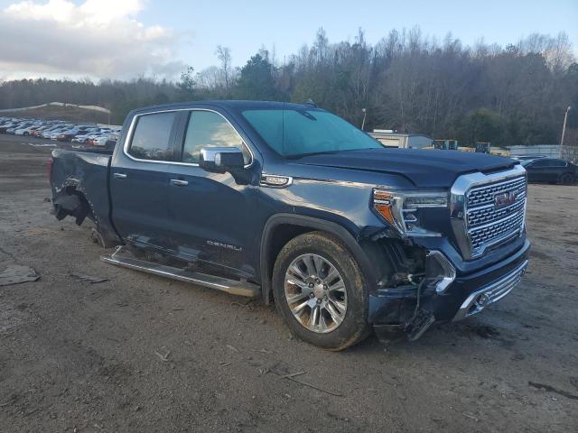 1GTU9FED6KZ150229 - 2019 GMC SIERRA K1500 DENALI BLUE photo 4