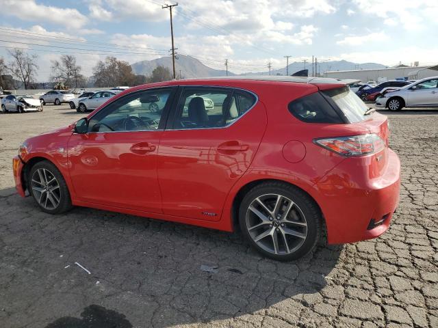 JTHKD5BH8G2264416 - 2016 LEXUS CT 200 RED photo 2