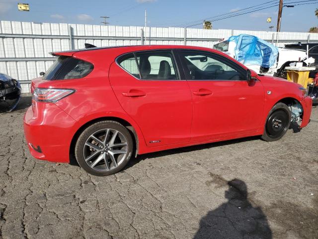 JTHKD5BH8G2264416 - 2016 LEXUS CT 200 RED photo 3