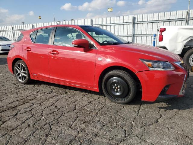 JTHKD5BH8G2264416 - 2016 LEXUS CT 200 RED photo 4