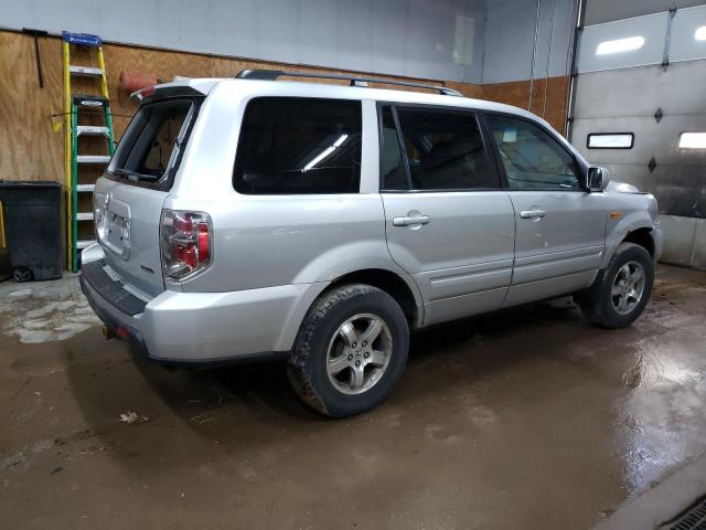 5FNYF18358B036625 - 2008 HONDA PILOT SE SILVER photo 3