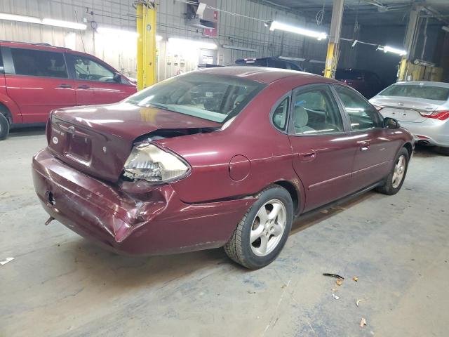 1FAFP53U85A279853 - 2005 FORD TAURUS SE BURGUNDY photo 3