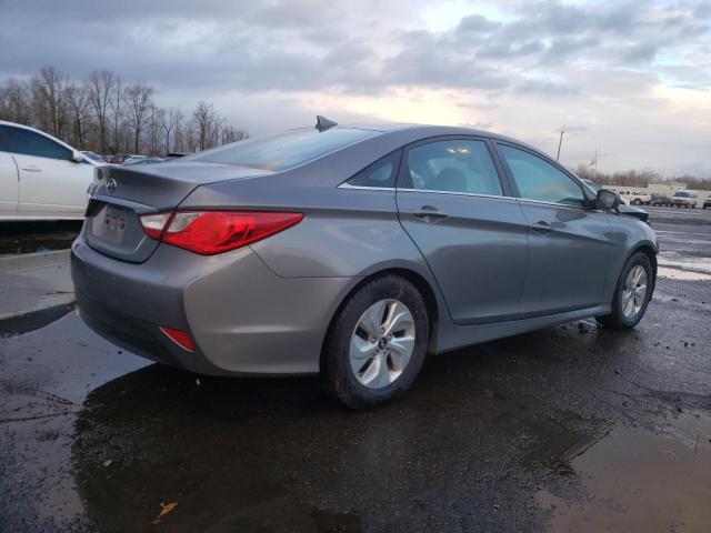 5NPEB4AC8EH823172 - 2014 HYUNDAI SONATA GLS GRAY photo 3