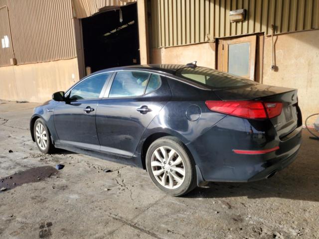 5XXGN4A74EG304070 - 2014 KIA OPTIMA EX BLACK photo 2