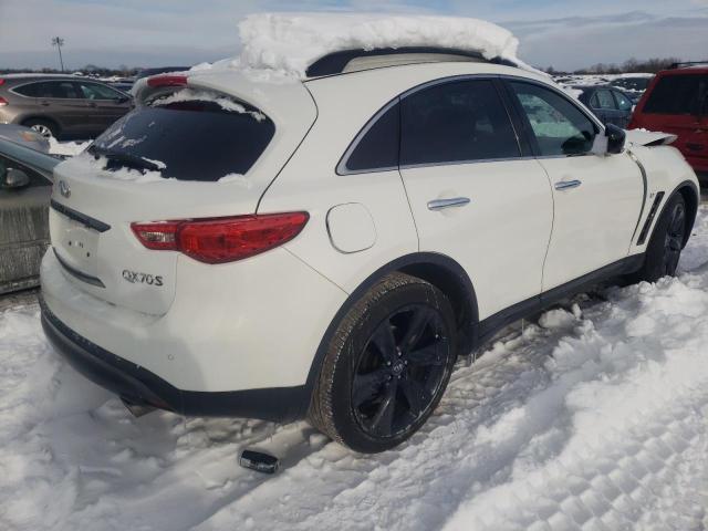 JN8CS1MW2GM752625 - 2016 INFINITI QX70 WHITE photo 3