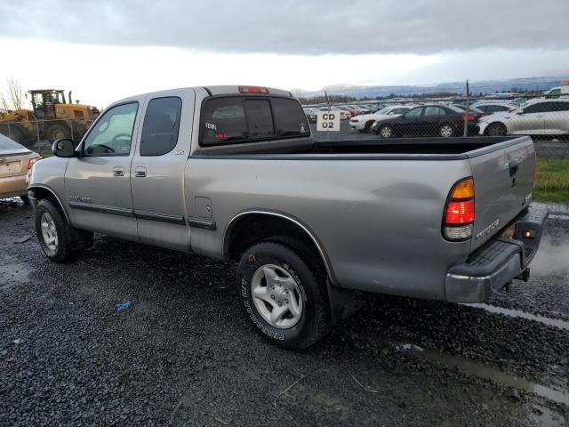 5TBBT44142S265829 - 2002 TOYOTA TUNDRA ACCESS CAB SILVER photo 2