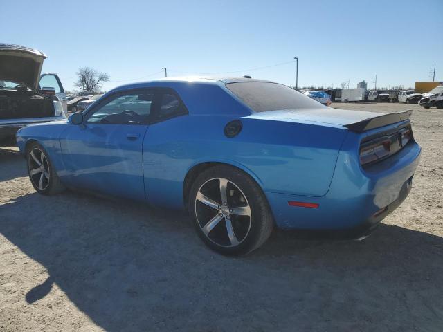 2C3CDZAT1FH873599 - 2015 DODGE CHALLENGER SXT BLUE photo 2