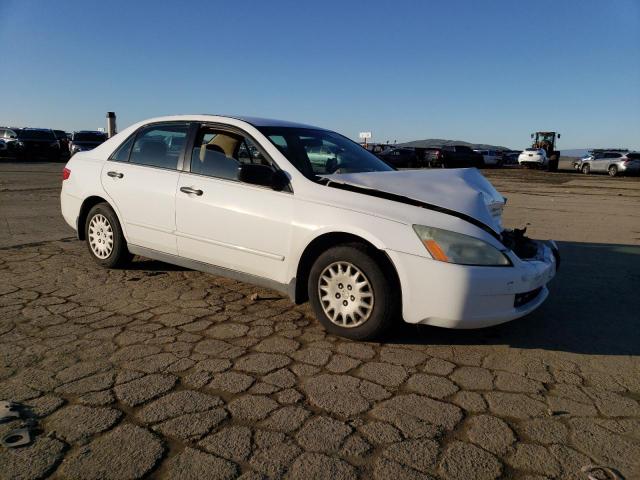 1HGCM56145A120496 - 2005 HONDA ACCORD DX WHITE photo 4