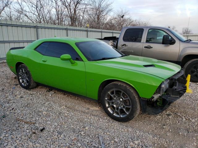 2C3CDZGG4HH619835 - 2017 DODGE CHALLENGER GT GREEN photo 4